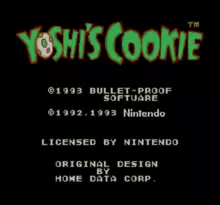 Image n° 4 - screenshots  : Yoshi's Cookie